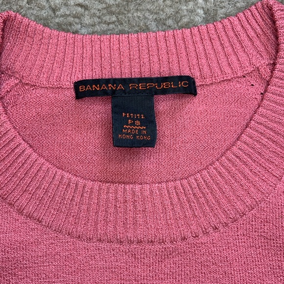 Banana Republic Mauve Sweater/Shirt - Picture 2 of 2
